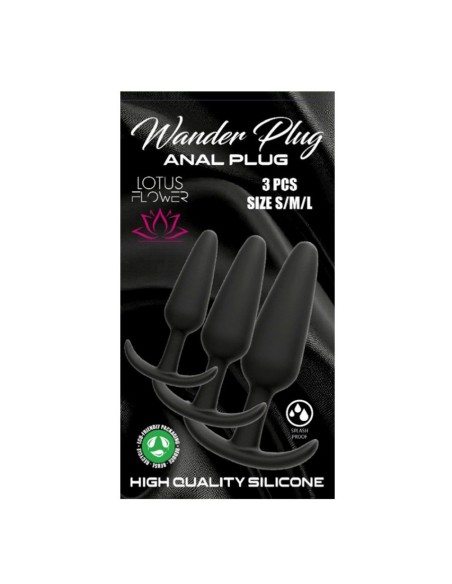 WANDER PLUG SET 3 PCS. S-M-L