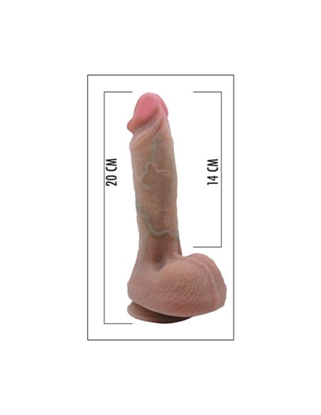 PERFECT-COCK D04 - 8'' inch. DILDO