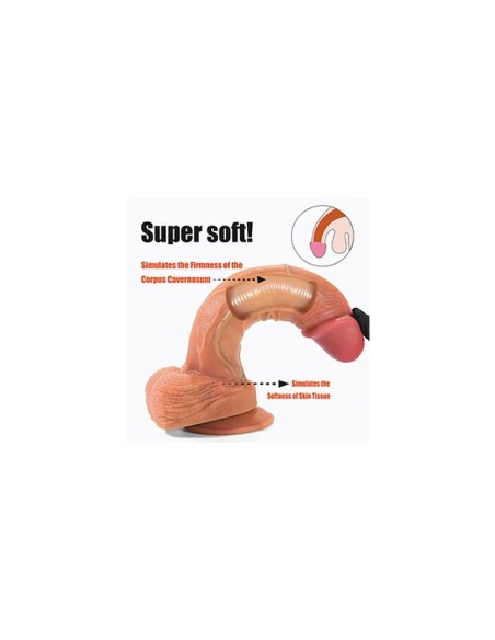 PERFECT-COCK D06 - 8'' inch. DILDO