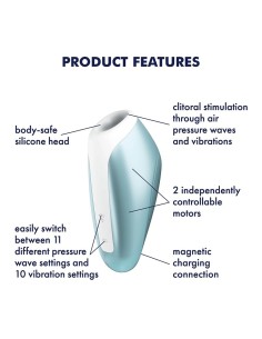 SATISFYER LOVE BREEZE -Blue 2