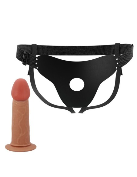 Pretty Love Stark Harness Briefs Flesh