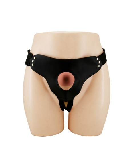 Pretty Love Stark Harness Briefs Flesh