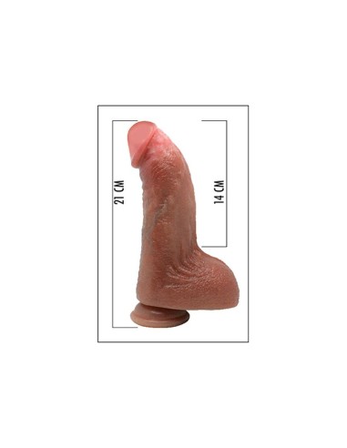 PERFECT-COCK S2 - 8,5" inch. VIB. DILDO
