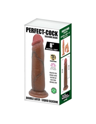PERFECT-COCK D27 - 8'' inch. DILDO