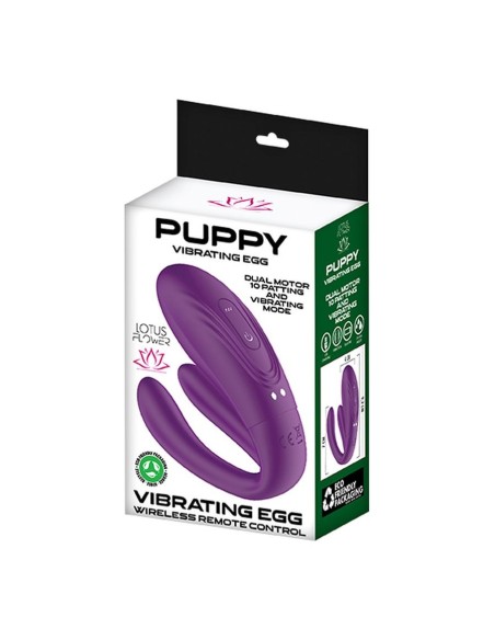 PUPPY VIBRATING EGG -Purple
