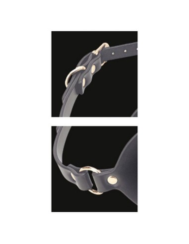 MASK BLACK (PU Leather/Metal)