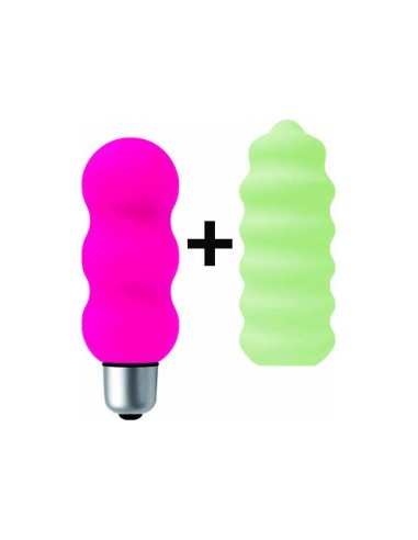 Joystick micro-set Gyro -Pink/Green
