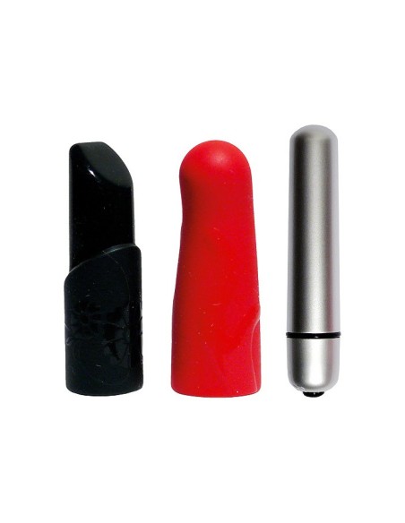 Joystick micro-set Ladylike -Black/Red