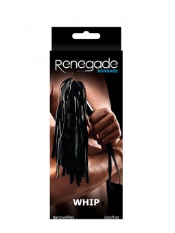 RENEGADE BONDAGE WHIP BLACK