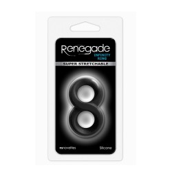 RENEGADE INFINITY RING BLACK acquista online su Porky's Store
