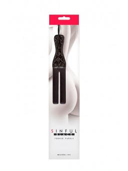 SINFUL FORKED SLAPPER BLACK