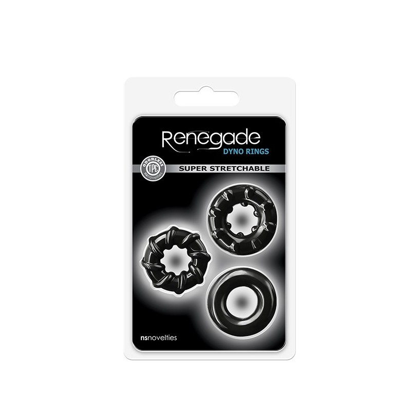 RENEGADE DYNO RINGS BLACK acquista online su Porky's Store