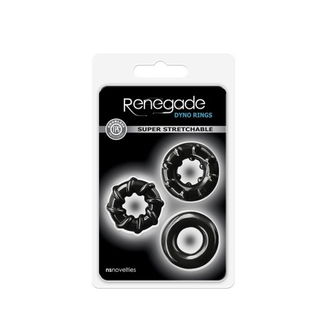 RENEGADE DYNO RINGS BLACK acquista online su Porky's Store