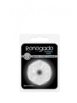 RENEGADE SPINNER RING CLEAR