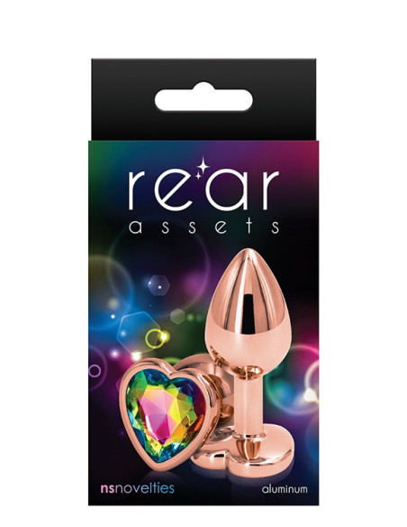 REAR ASSETS ROSE GOLD HEART S RAINBOW acquista online su Porky's Store