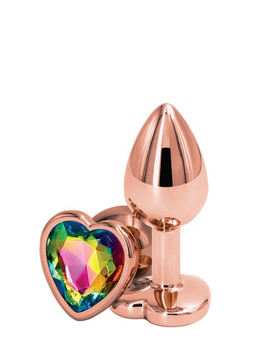 REAR ASSETS ROSE GOLD HEART S RAINBOW acquista online su Porky's Store