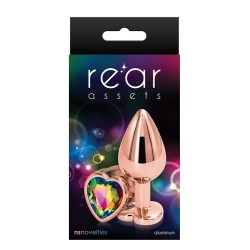 REAR ASSETS ROSE GOLD HEART M RAINBOW acquista online su Porky's Store