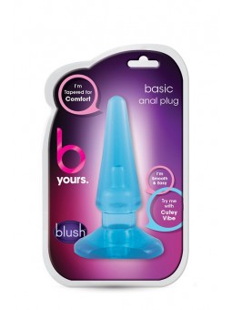 B YOURS BASIC ANAL PLUG BLUE