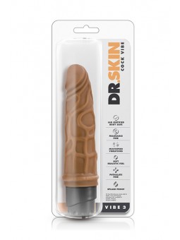 DR. SKIN COCK VIBE 3 MOCHA