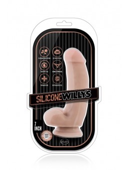 SILICONE WILLYS 7INCH DILDO...