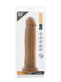 DR. SKIN 9.5INCH COCK MOCHA