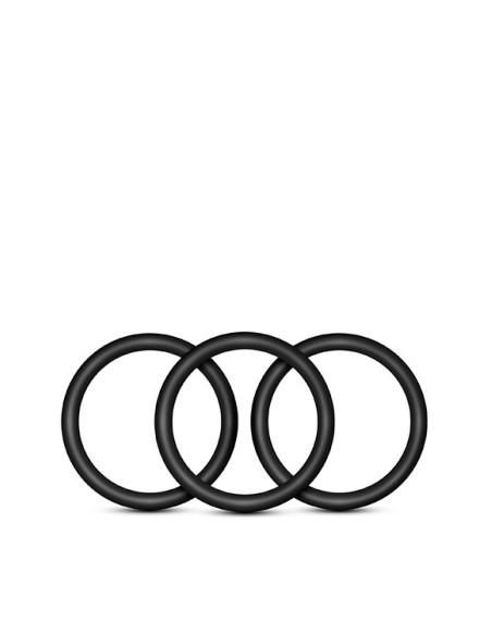 PERFORMANCE VS3 COCK RINGS LARGE BLACK acquista online su Porky's Store