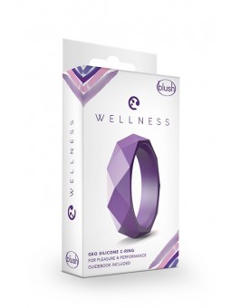 WELLNESS GEO C RING PURPLE