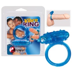 Vibrating cockring blue acquista online su Porky's Store 2
