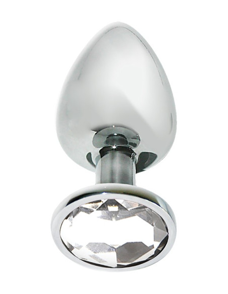 MAI No.74 METAL PLUG WITH STONE L SILVER acquista online su Porky's Store