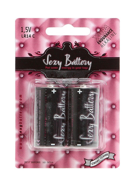 SEXY BATTERY ALKALINE 2PC. BLISTER C acquista online su Porky's Store