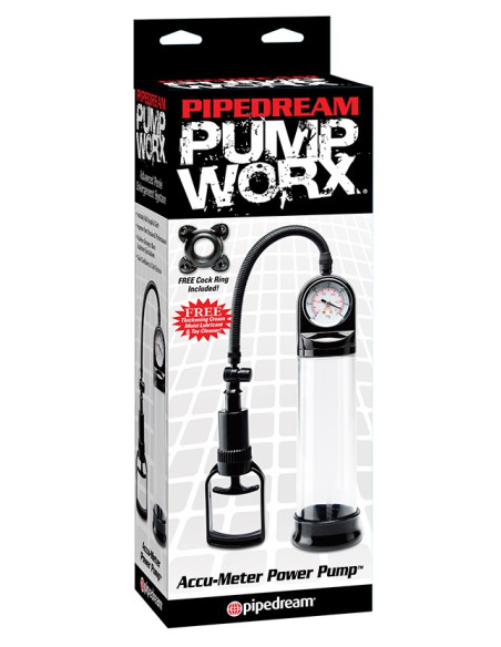 PUMP WORX ACCU-METER POWER PUMP BLACK acquista online su Porky's Store
