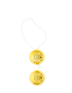 VIBRATONE DUO BALLS GOLD BLISTERCARD acquista online su Porky's Store 2