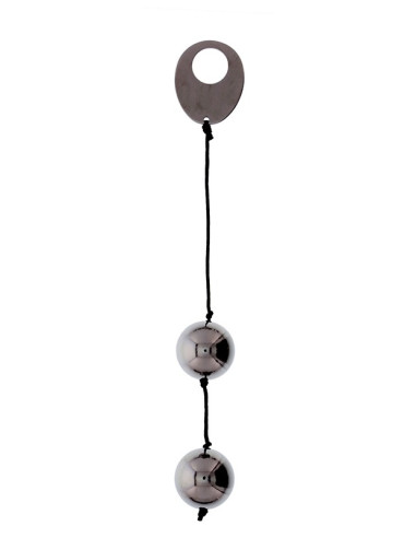 DOMINO METALLIC BALLS -CHROME BLACK acquista online su Porky's Store