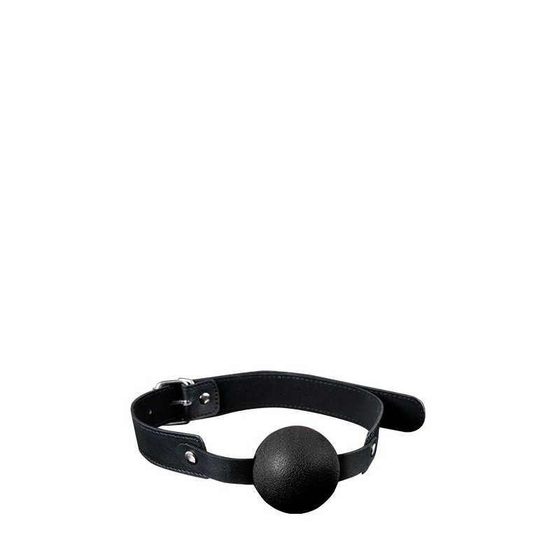 GP SOLID SILICONE BALL GAG BLACK acquista online su Porky's Store
