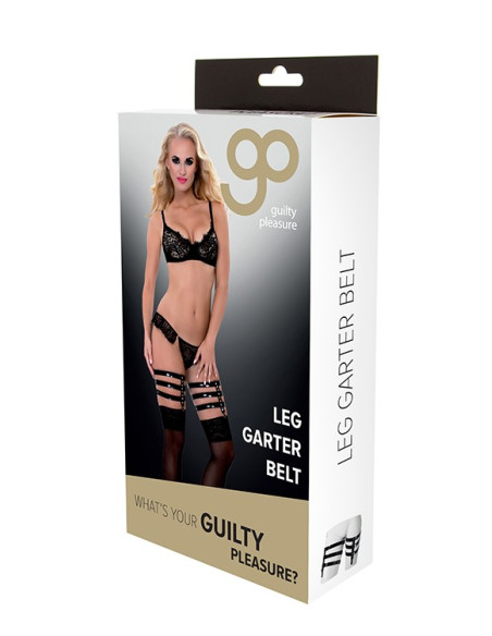 GP LEG GARTER BELT, L/XL acquista online su Porky's Store