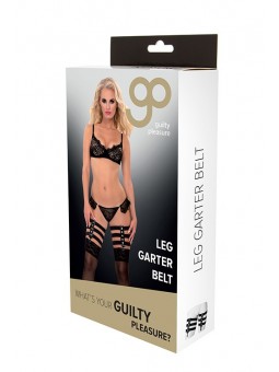 GP LEG GARTER BELT, L/XL