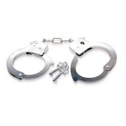 Metal Handcuffs acquista online su Porky's Store