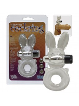 Vibr.Cockring rabbit clear
