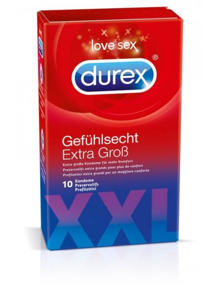 Durex gefühlsecht extra larg10
