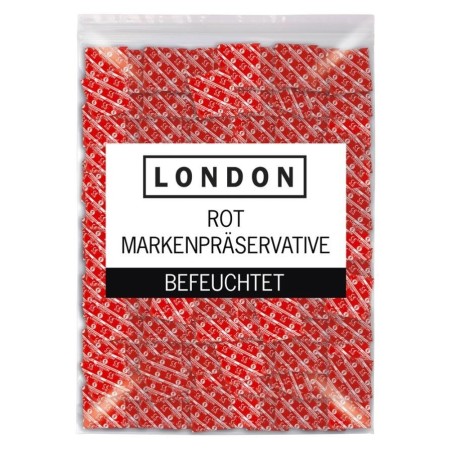 London red condoms 1000 pcs.