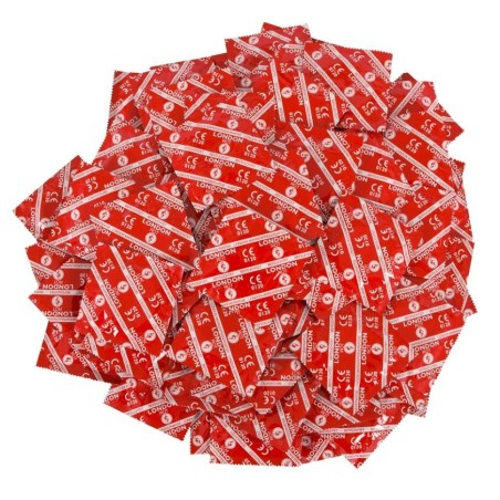 London red condoms 1000 pcs.