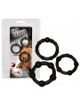 Cock Rings Set "Get Hard" schw