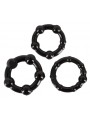 Cock Rings Set "Get Hard" schw