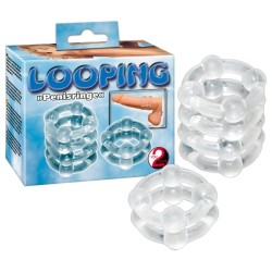 2er Silicon Ring set Looping 2