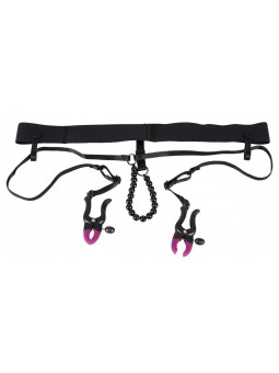 BK pearl string&silicone clamp