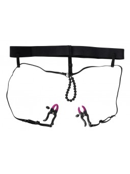 BK pearl string&silicone clamp
