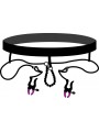BK pearl string&silicone clamp