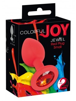 Colorful Joy Jewel Red Plug