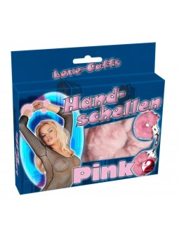 Handcuffs" Love Cuffs" pink