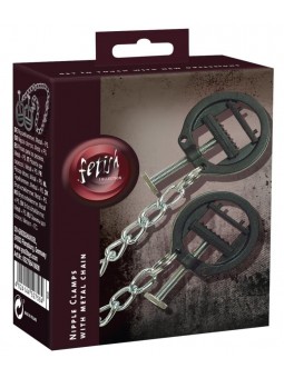 Nipple Clamps with Metal Chain